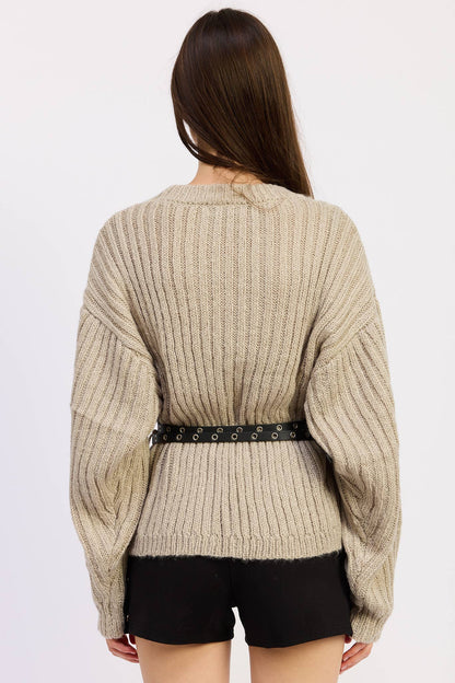 The Rebel Belt Cardigan