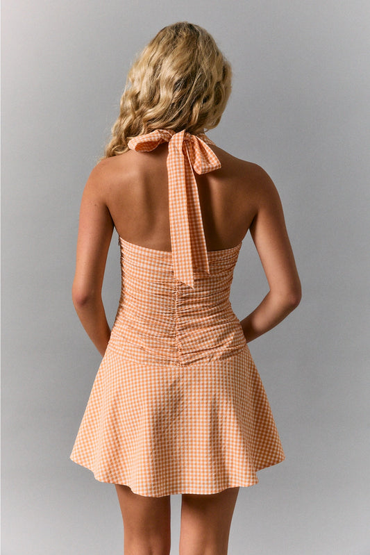 Gameday Gingham Mini Dress