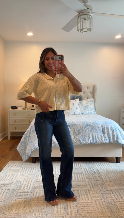 Butter Shortsleeved Sweater
