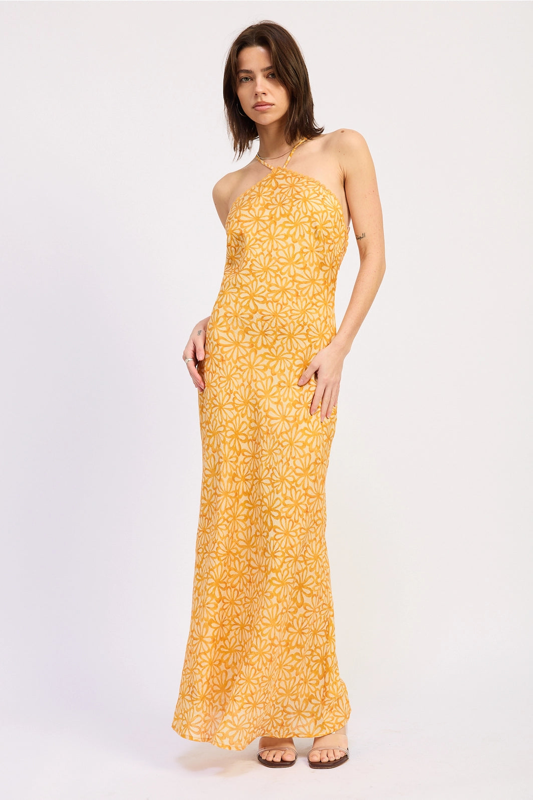 Wildflower Halter Dress