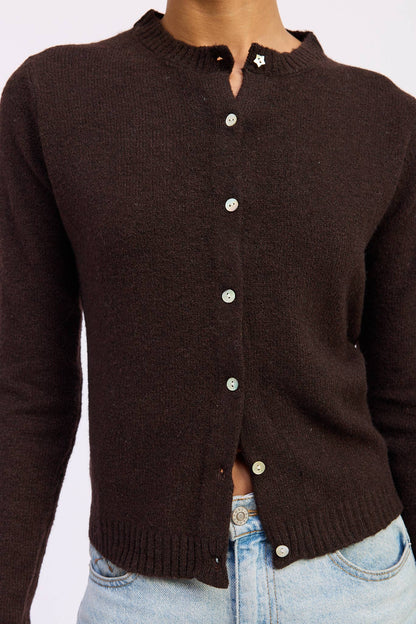 Chocolate Cardigan