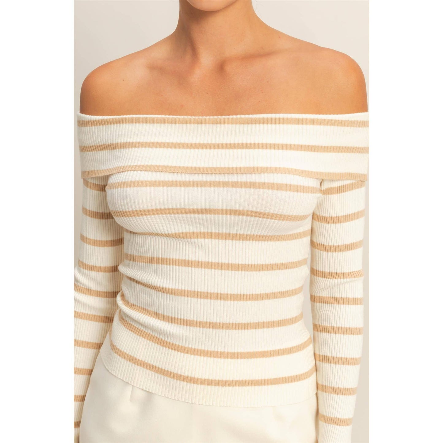 Sandstone Stripe Top