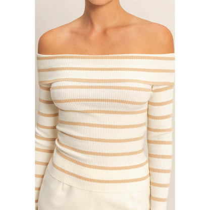 Sandstone Stripe Top