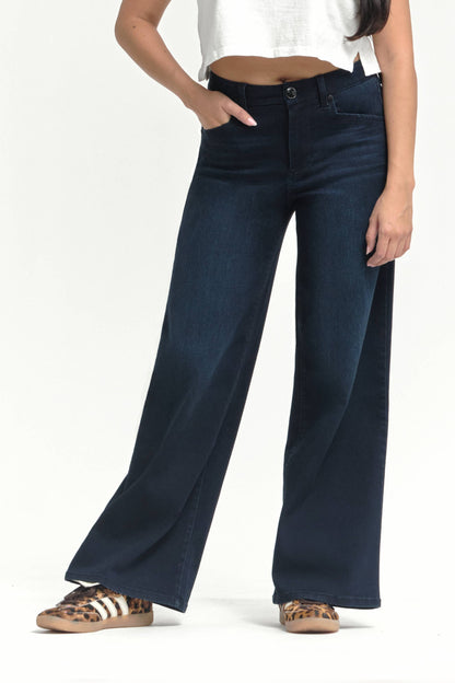 Wide leg Butter Jeans- Dark Wash