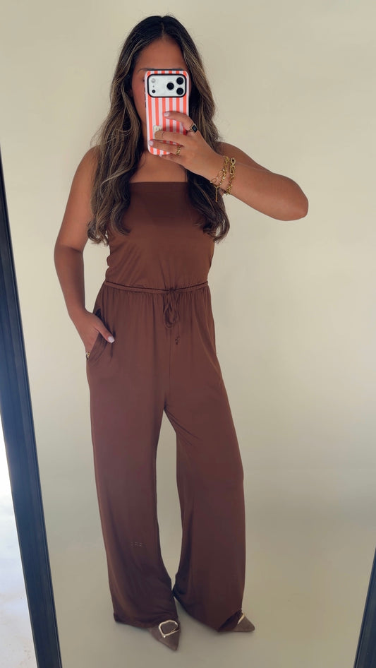 Chocolate Jumpsuit