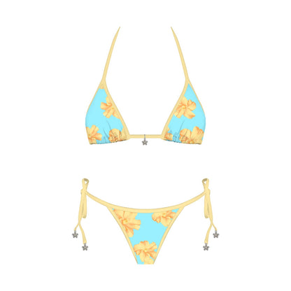 Tangerine Floral Bikini