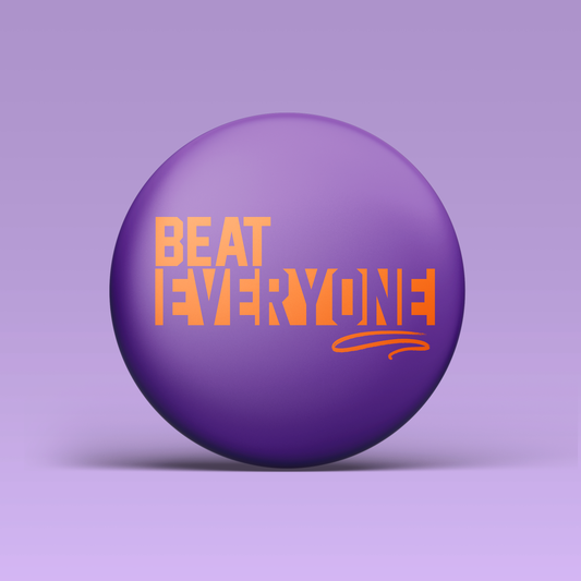 Purple & Orange Beat Everyone Button