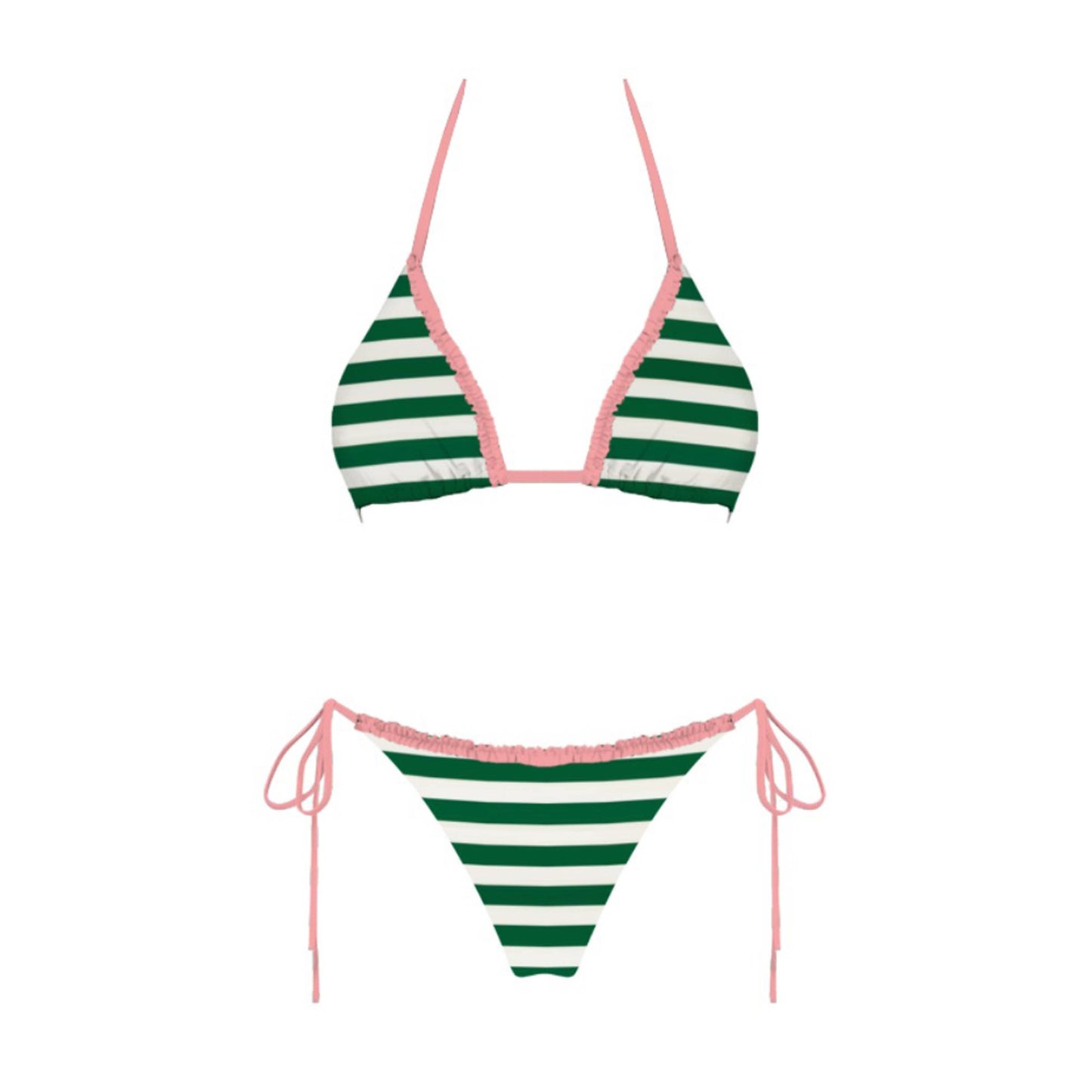 Pool Side Stripe Bikni