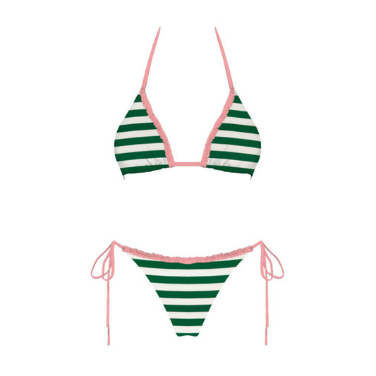 Pool Side Stripe Bikni