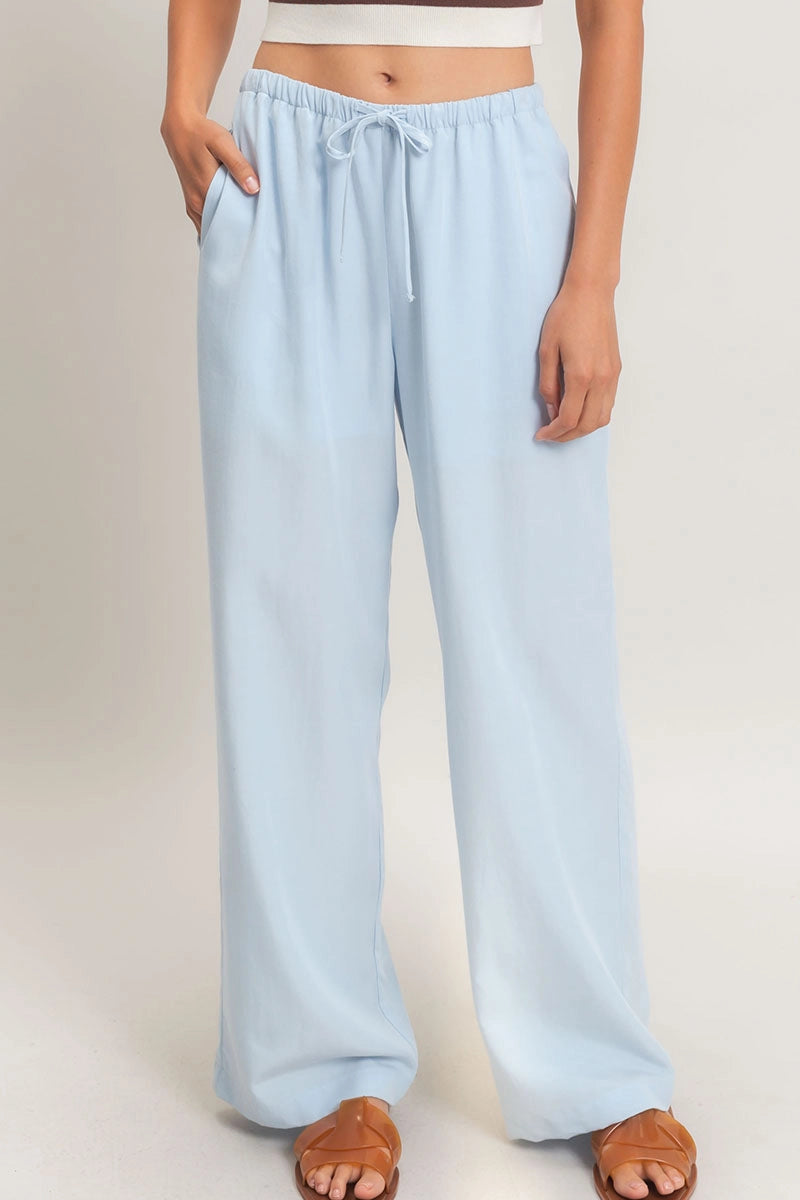 Baby Blue Beach Pants