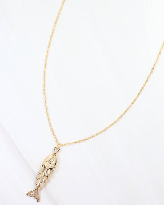 Fish Pendant Necklace