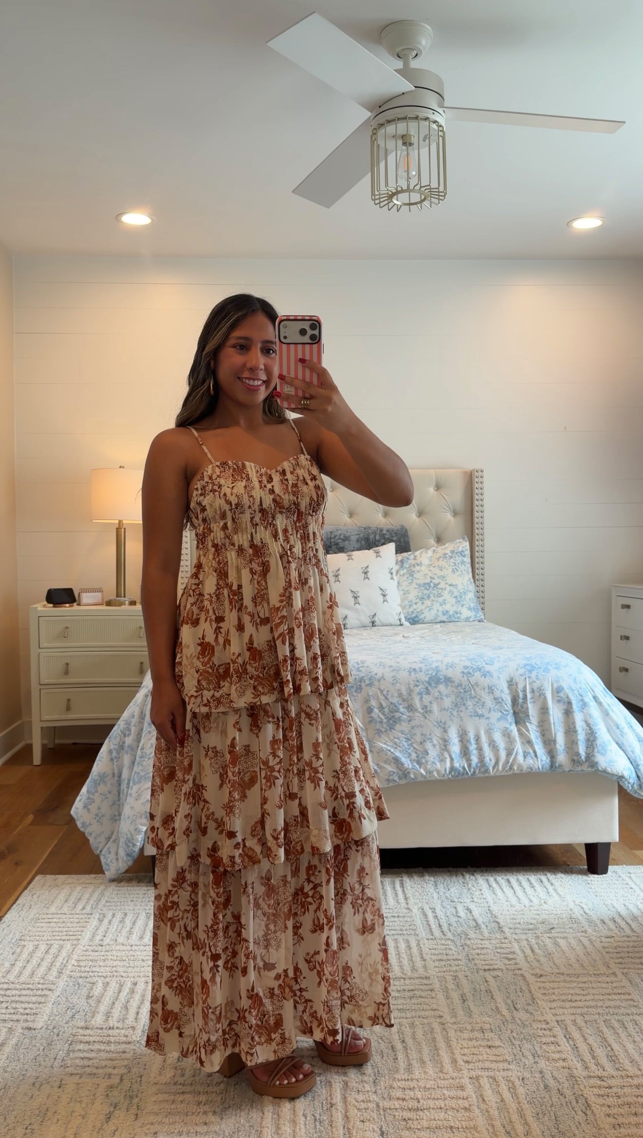Autumn Tiered Maxi Dress
