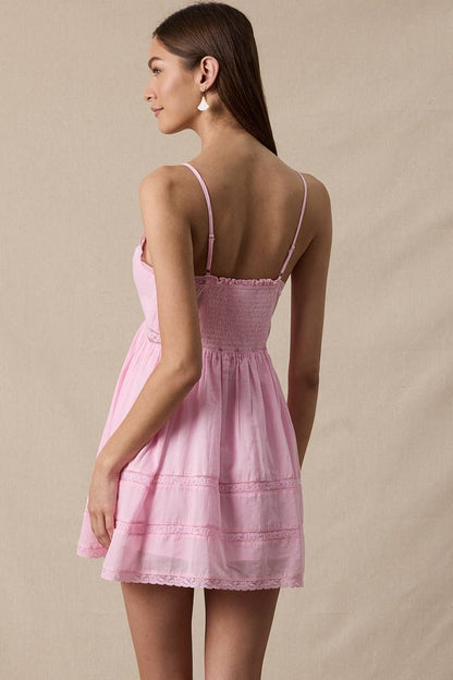 Light Pink Babydoll Dress