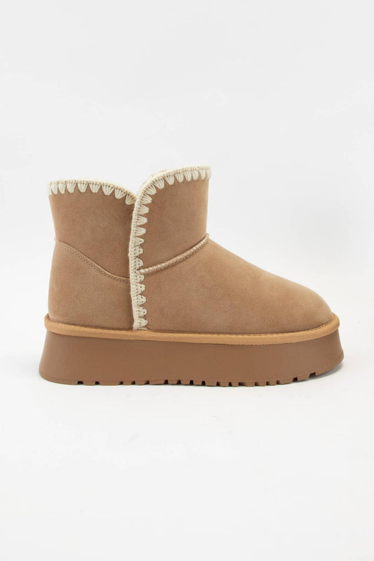 Stitched Edge Booties