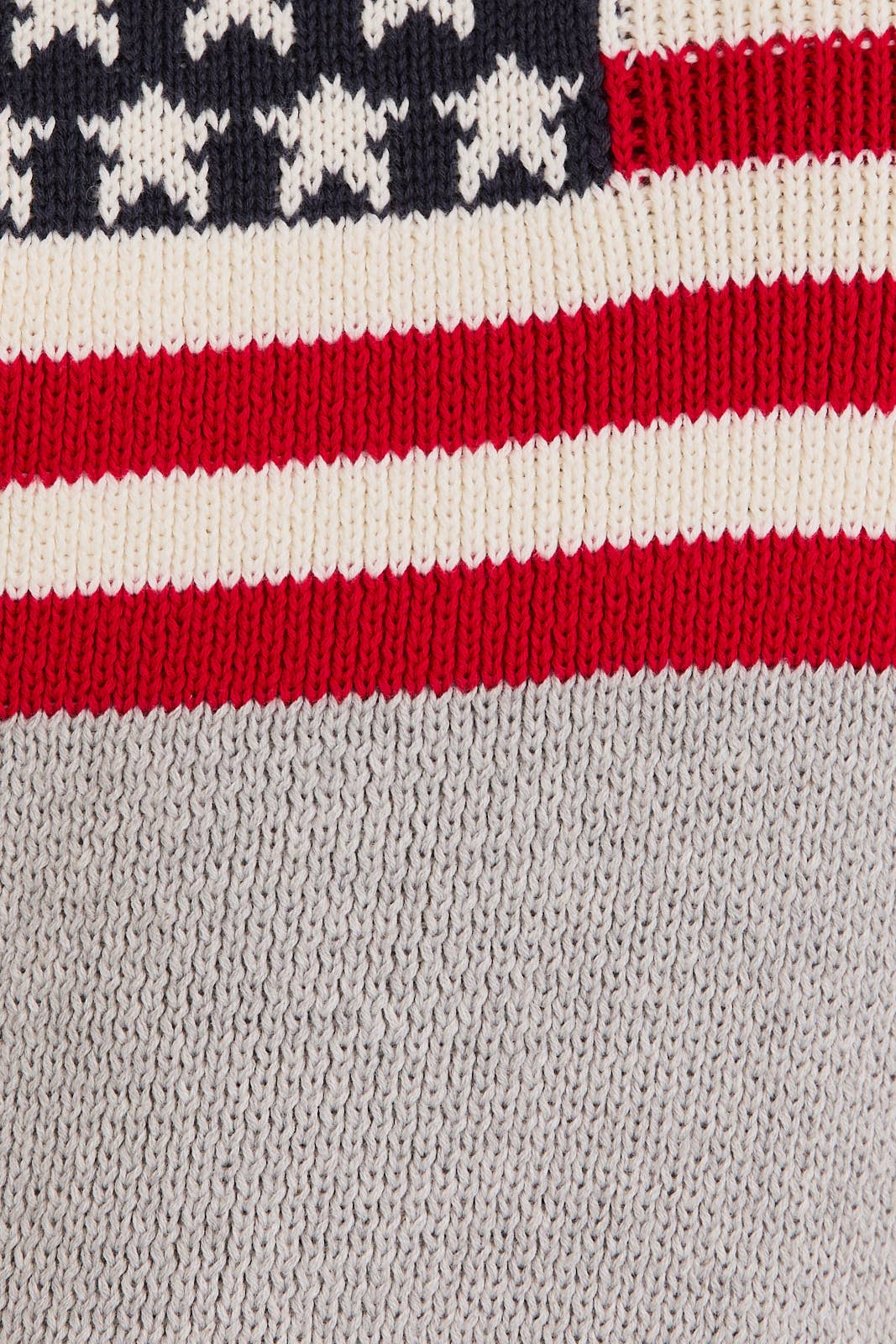 Grey Flag Sweater