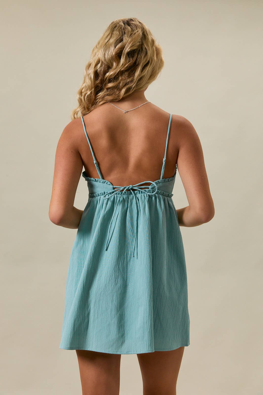 Mint Babydoll Dress