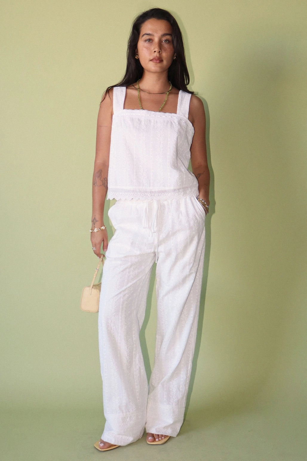 Broderie Breeze Pants