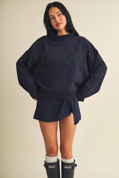 Après Oversized Mock Neck