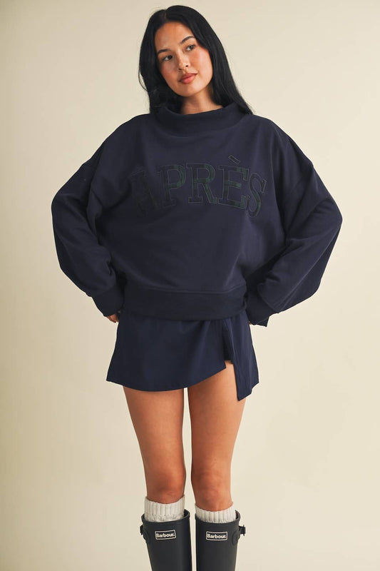 Après Oversized Mock Neck