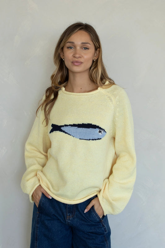 Sardine Sweater- Butter