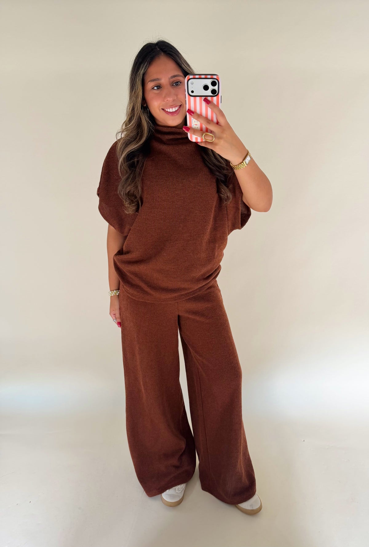 Brown Pant Set