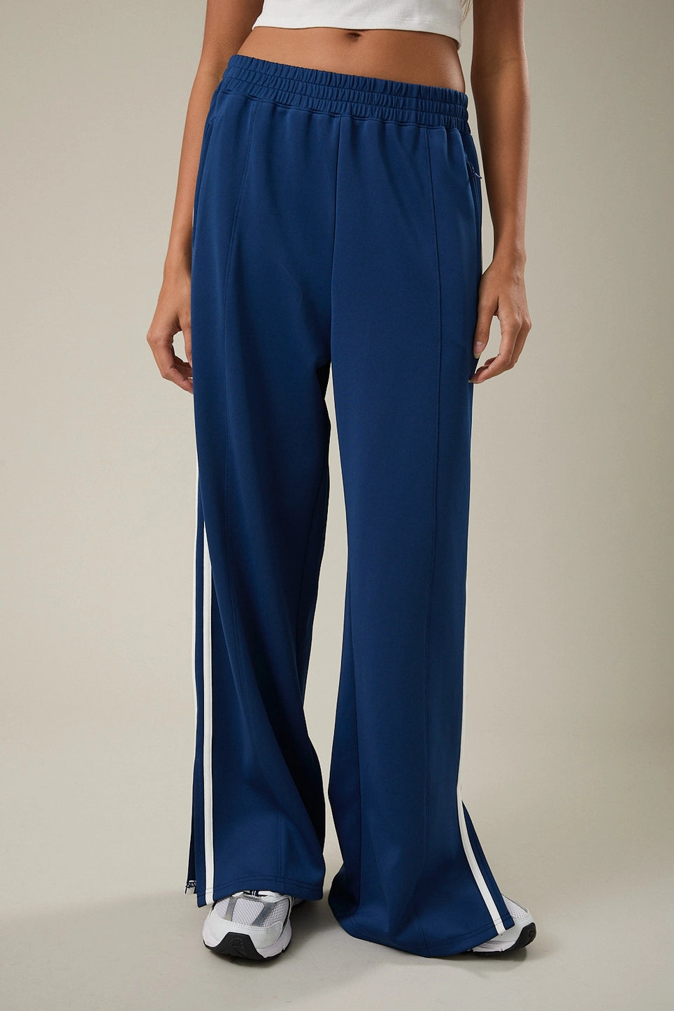 Navy Stripe Pants