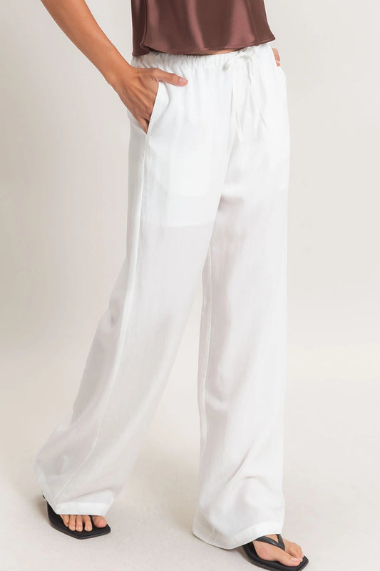 White Beach Pants