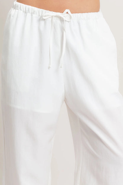 White Beach Pants