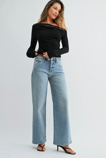 Payton Wide Leg Denim