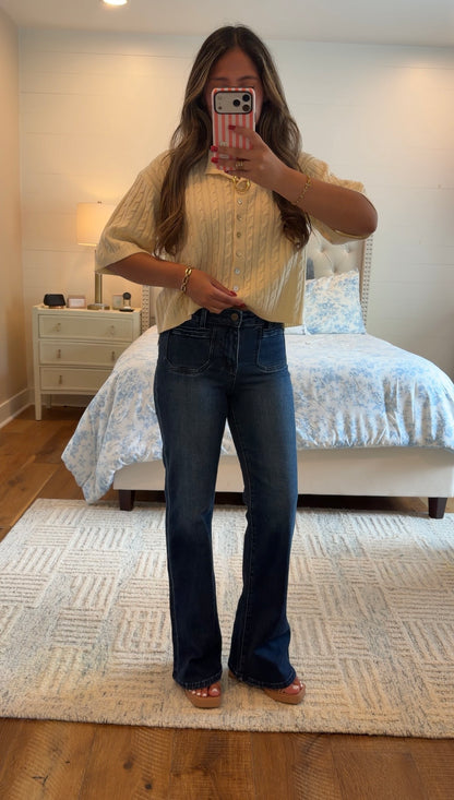 Patch Pocket Flare