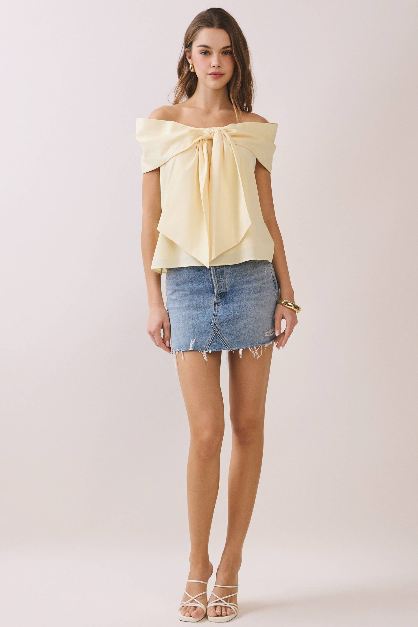 Buttercream Bow Blouse