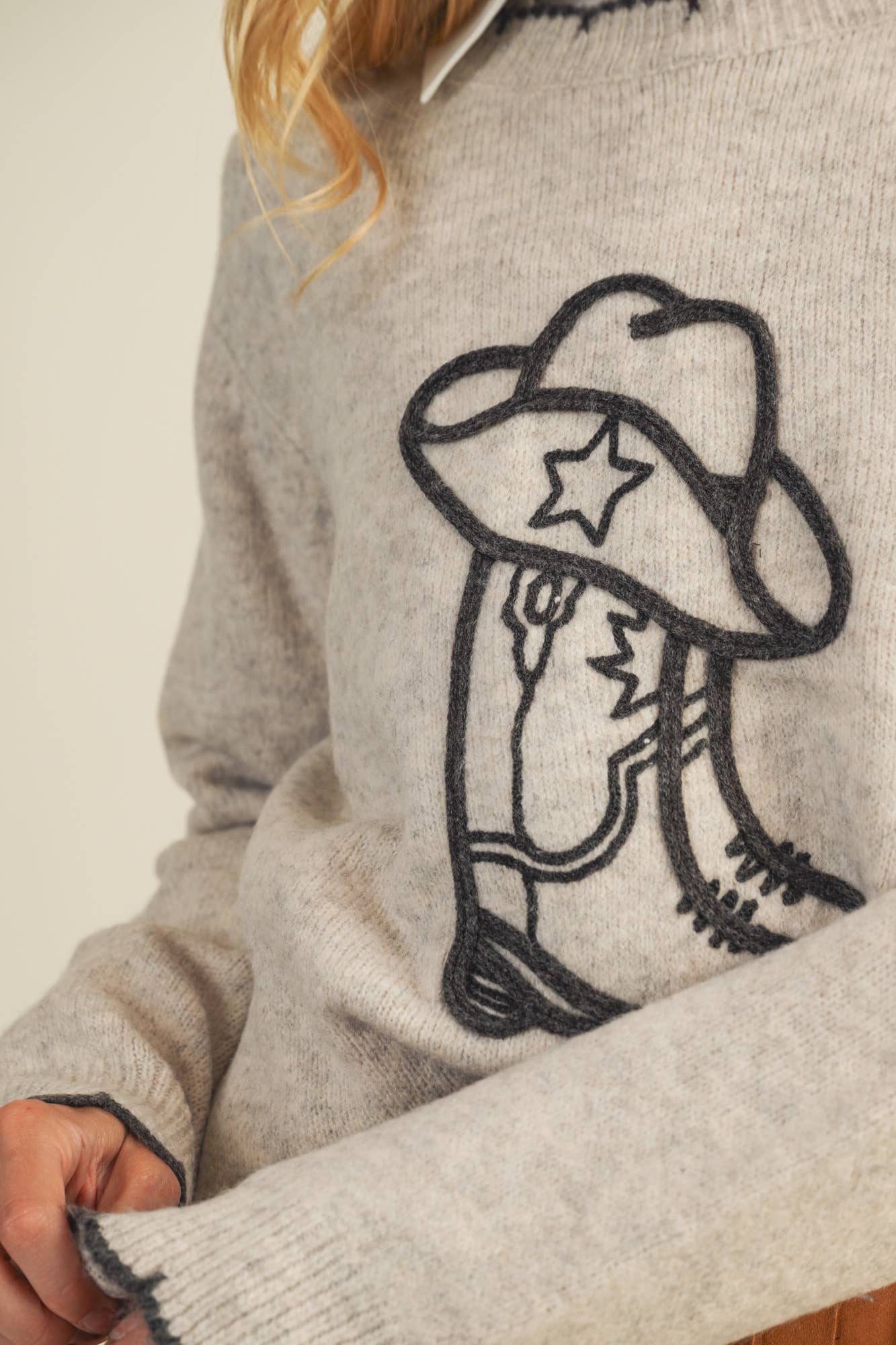 Cowboy Boots Sweater