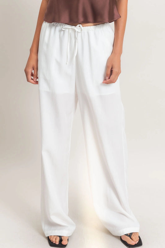 White Beach Pants
