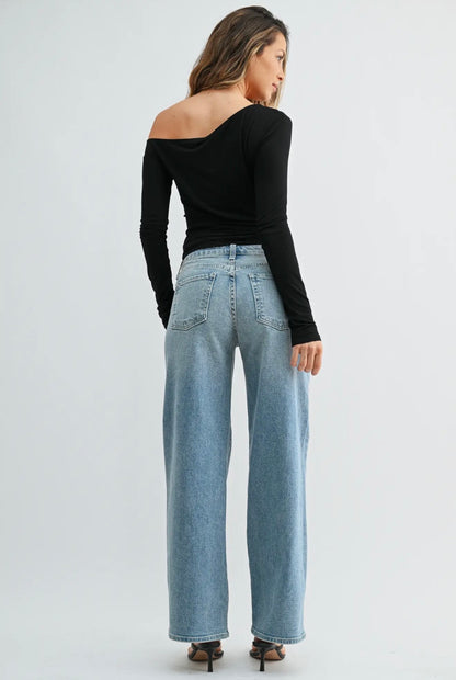Payton Wide Leg Denim