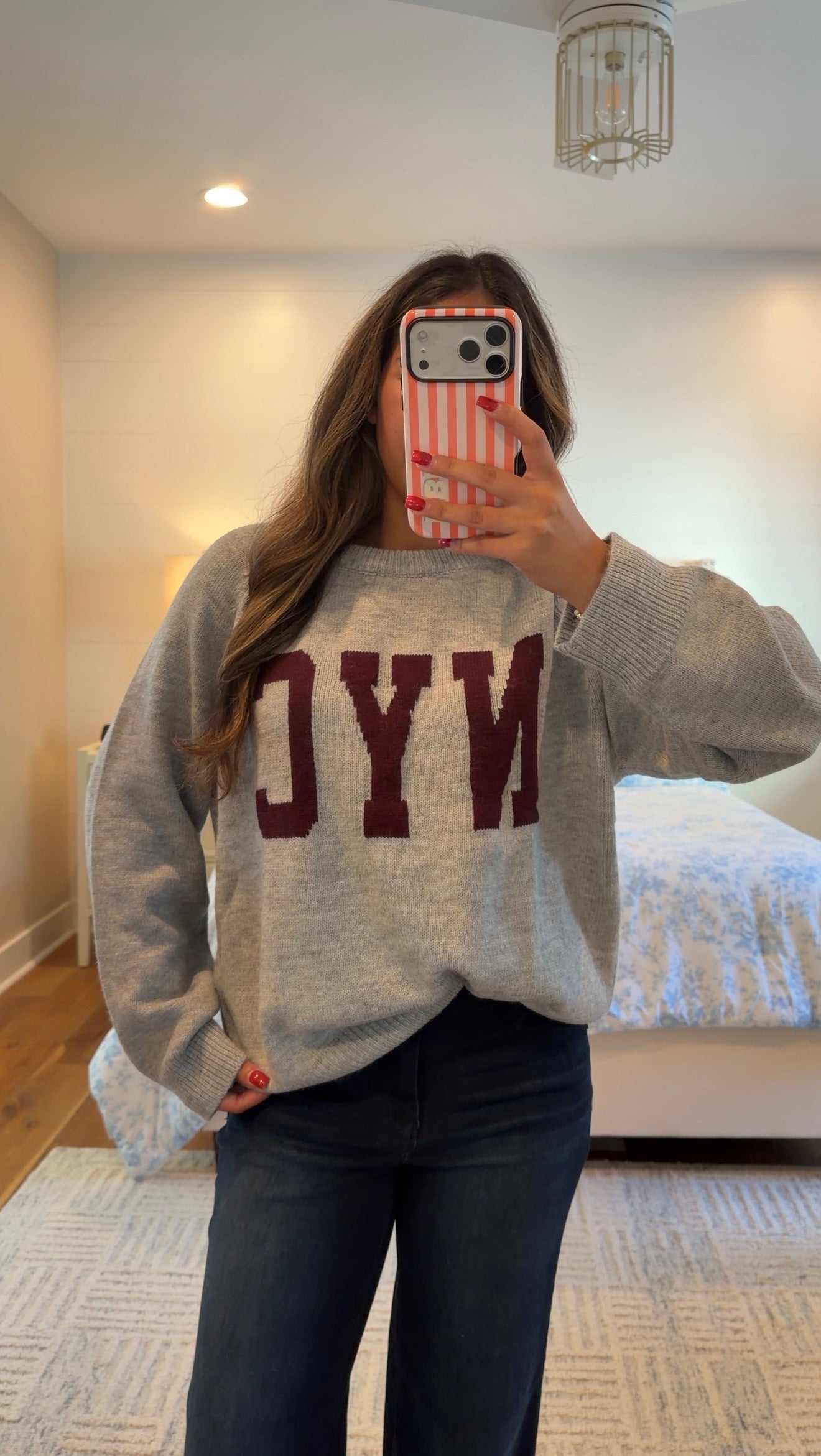 NYC Grey Sweater
