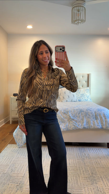 Zebra Blouse