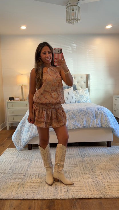 Sidney Halter Mini Dress