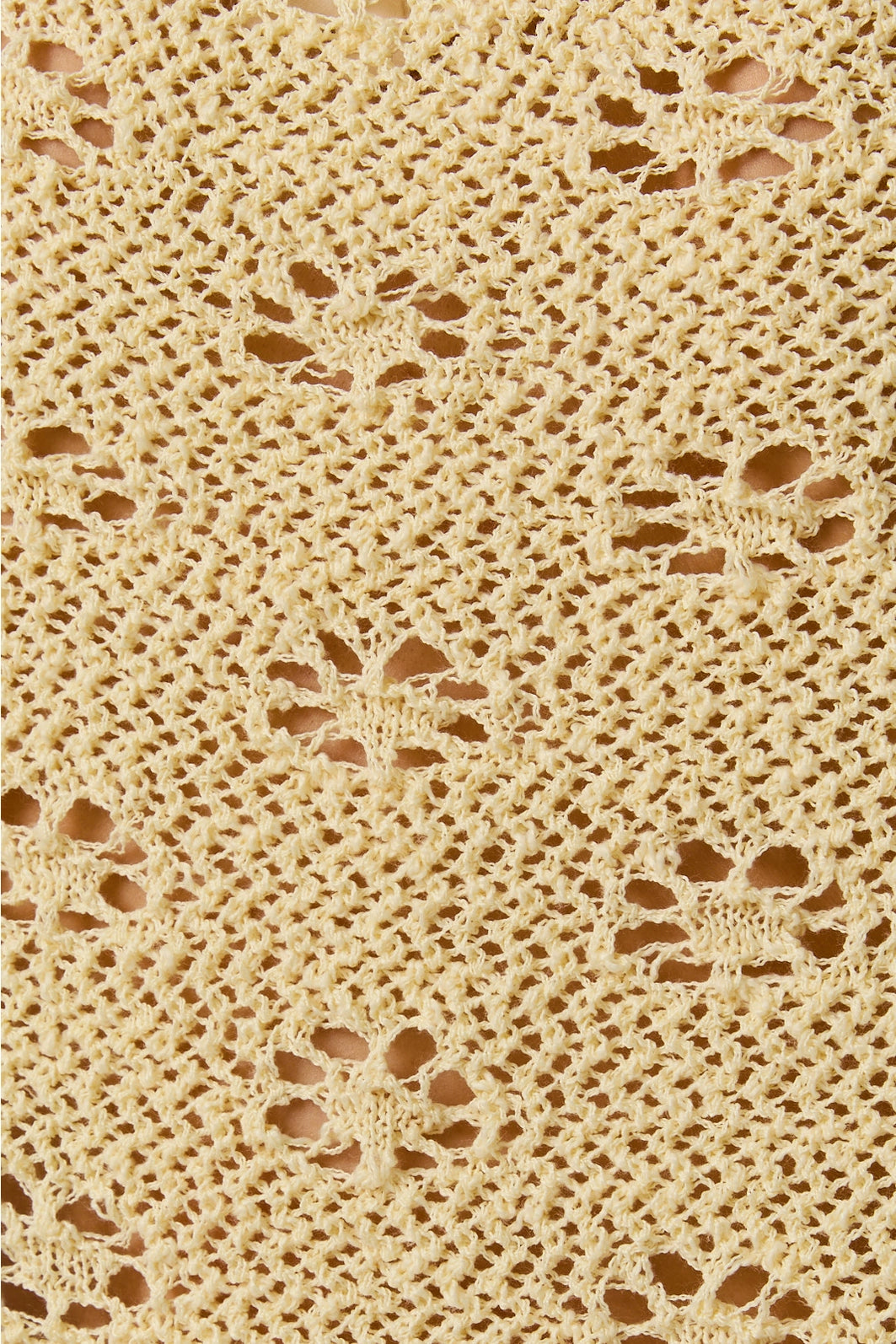 Floral Stitch Poncho