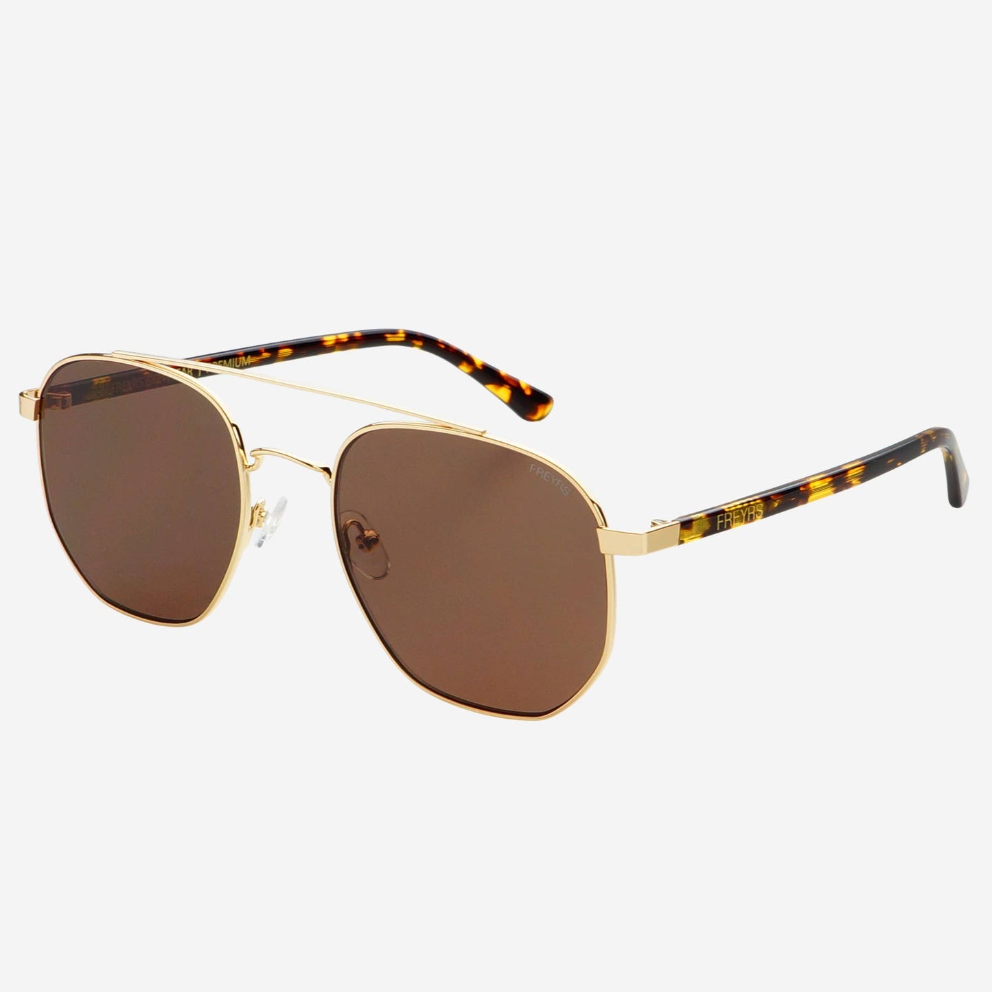 Austin Gold/ Brown Sunglasses