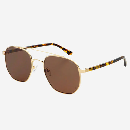 Austin Gold/ Brown Sunglasses