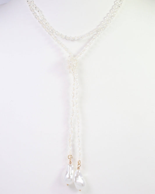 Niagara Falls Pearl Beaded Necklace