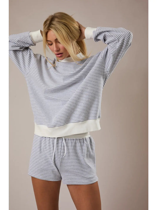 Soft Shore Mock Neck Set