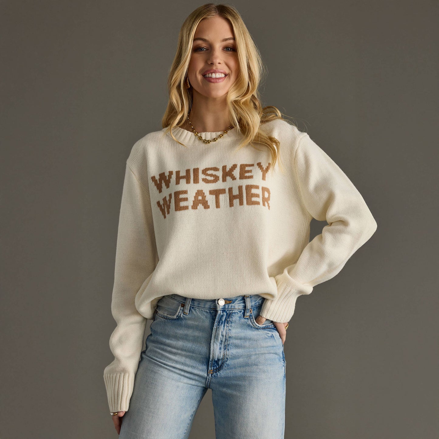 Whiskey Weather Sweater
