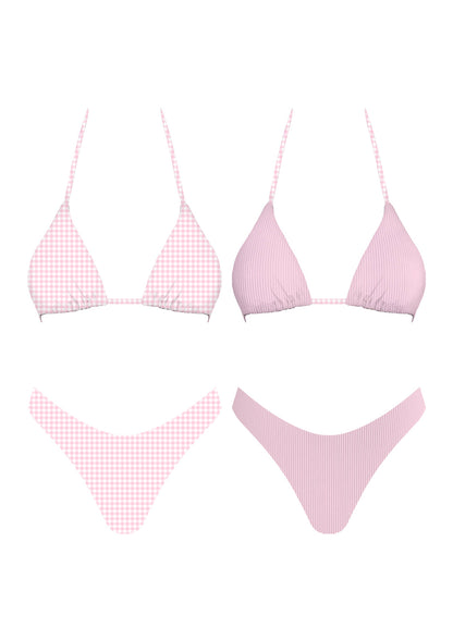 Baby Pink Reversible Bikini