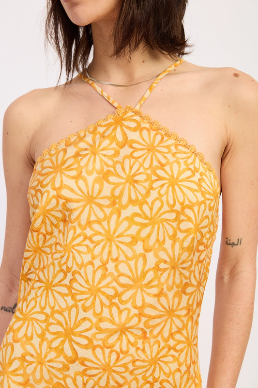 Wildflower Halter Dress