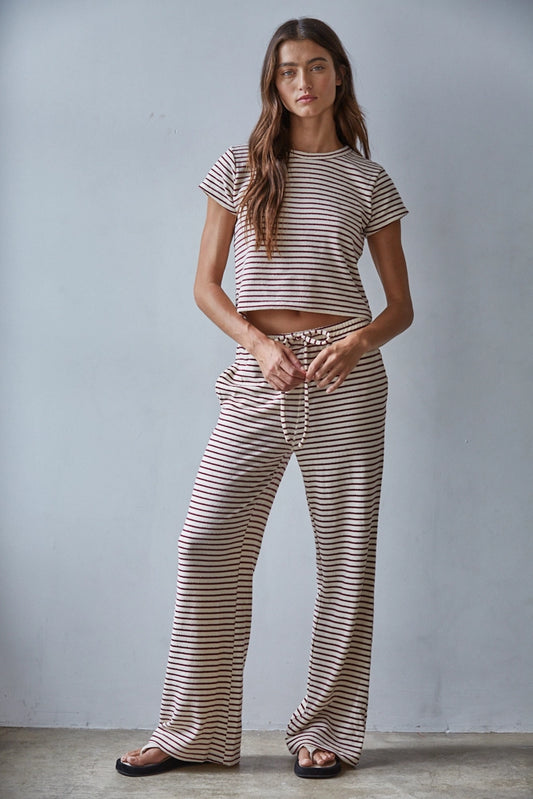Garnet Stripe Set