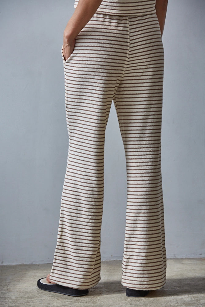 Mocha Stripe Set
