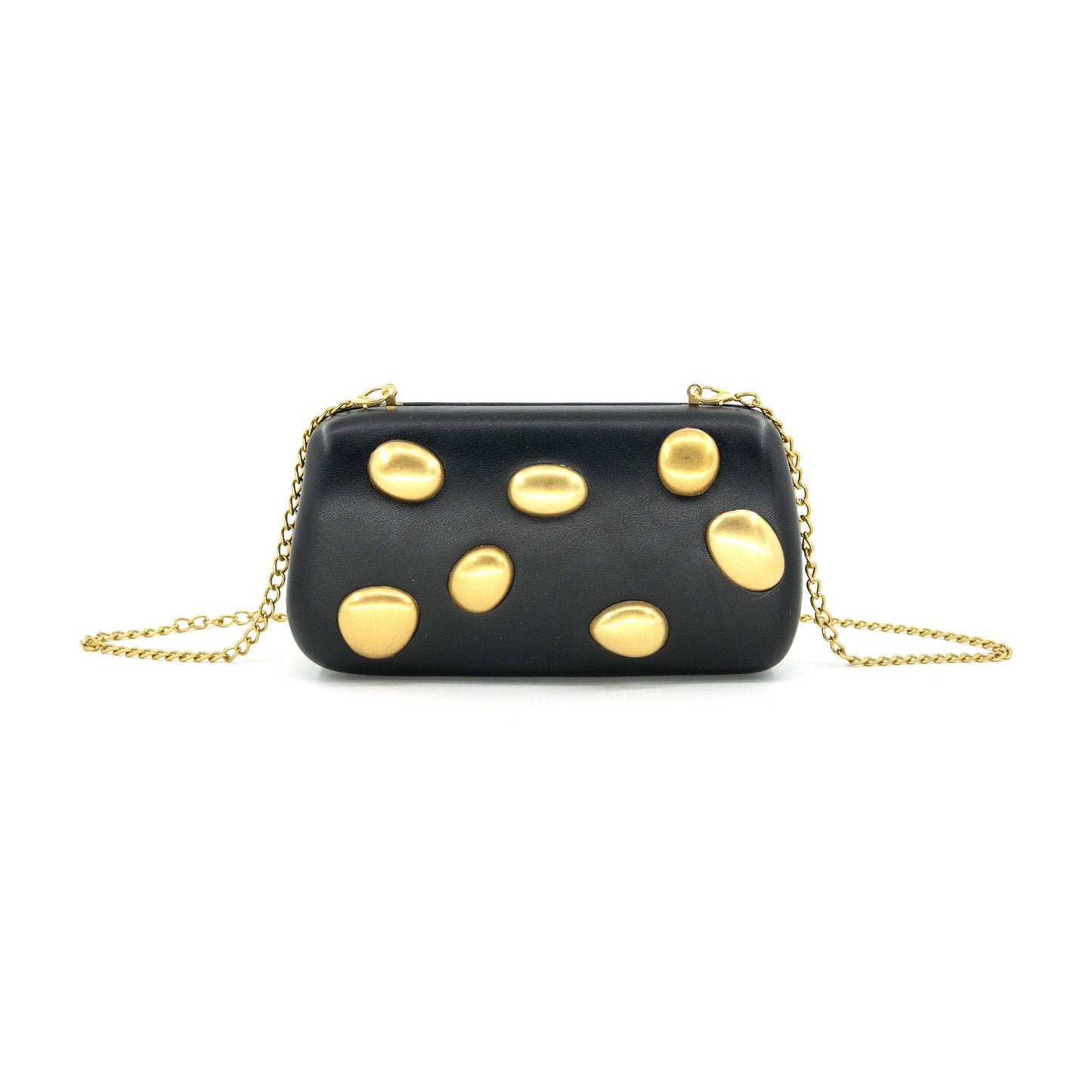 Gold Pebble Clutch