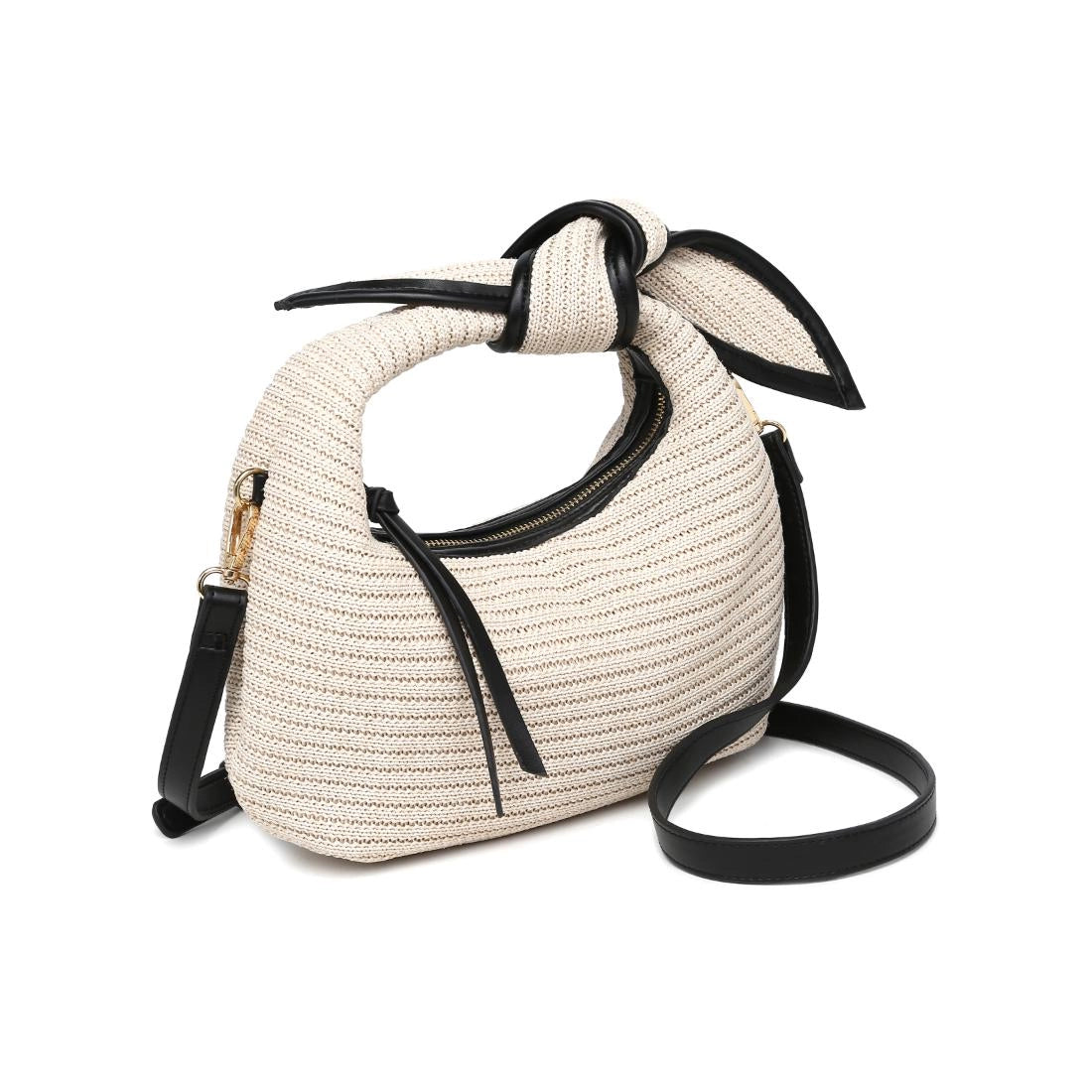 Ivory Twist Handbag