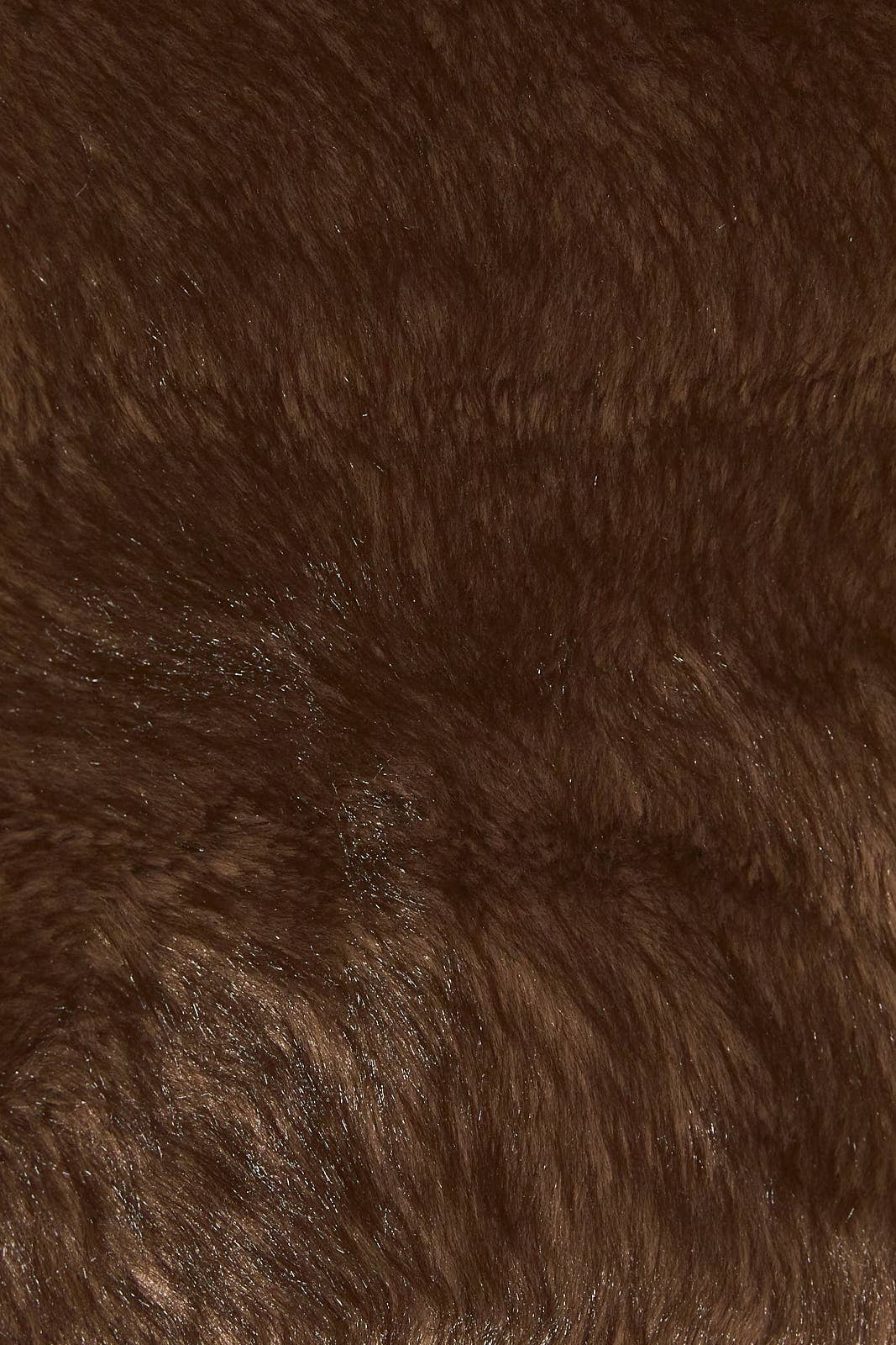 Dark Brown Fur Jacket